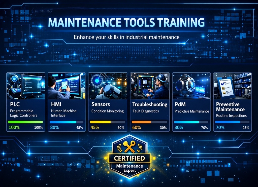 Maintenance Tools Training Dashboard