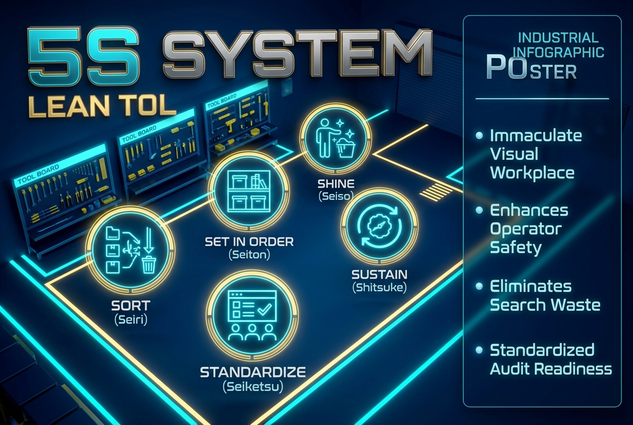 5S Workplace Organization System