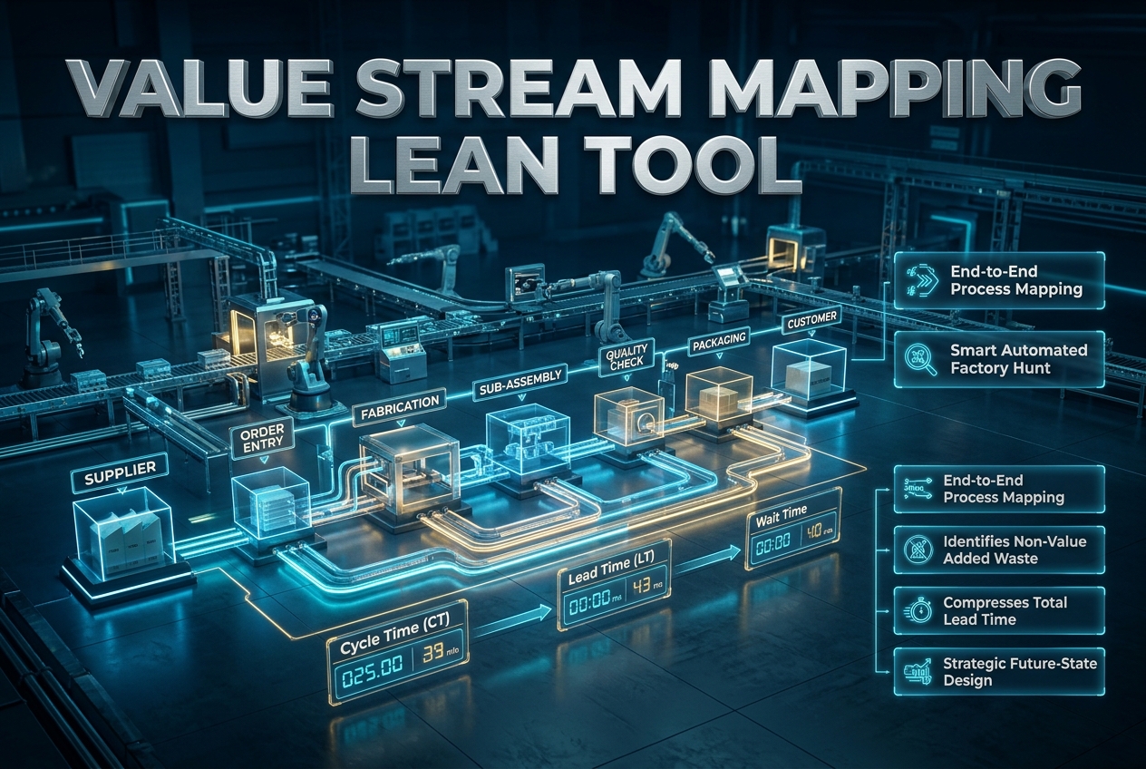 Value Stream Mapping VSM Tool